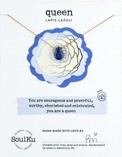 Queen Lapis Lazuli Necklace