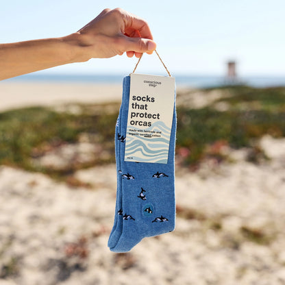 Socks that Support Orcas