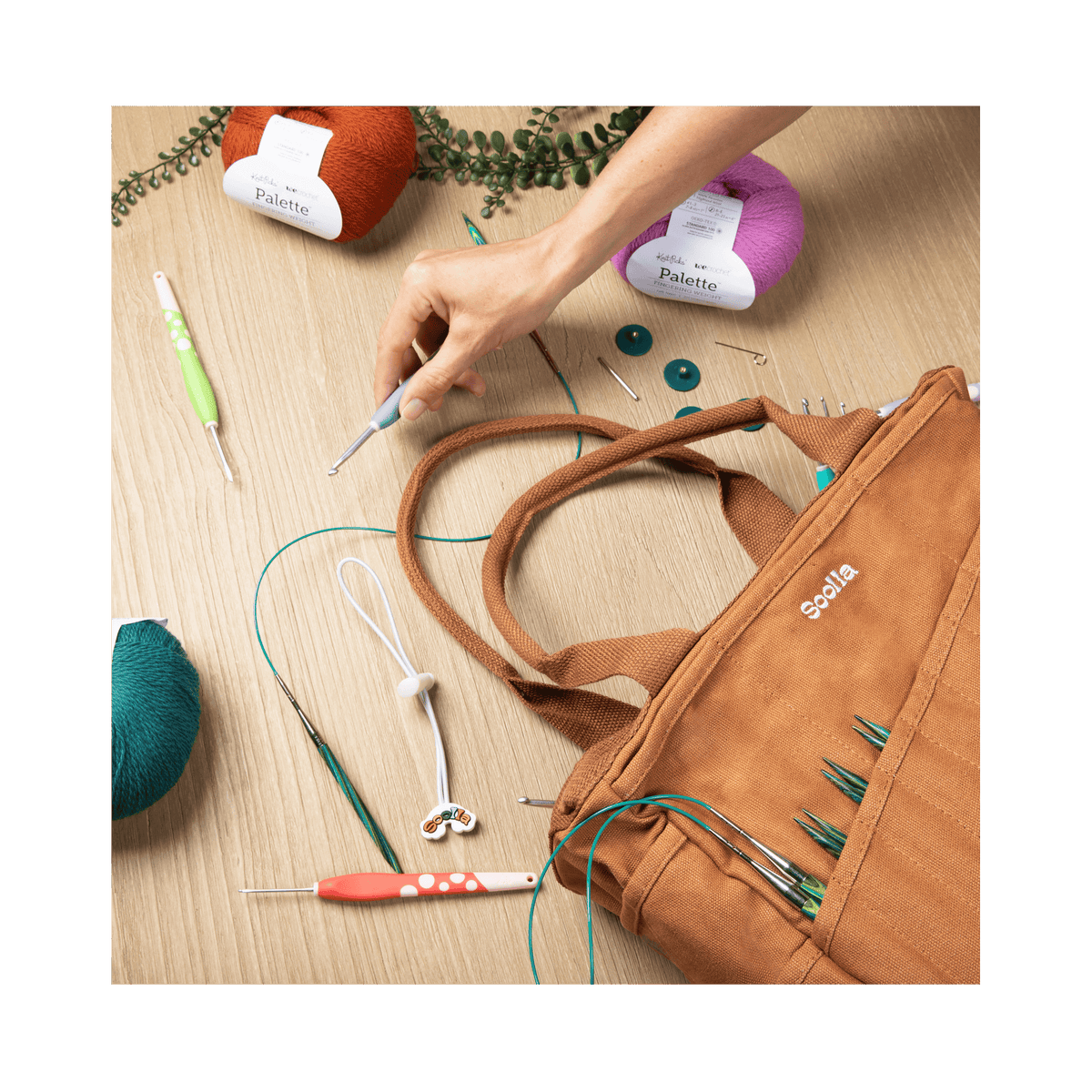 Studio Artist Bag in Cinnamon