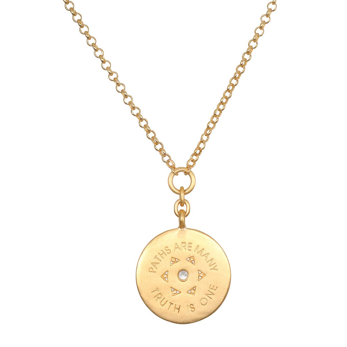 White Topaz All Truths Necklace