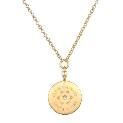 White Topaz All Truths Necklace