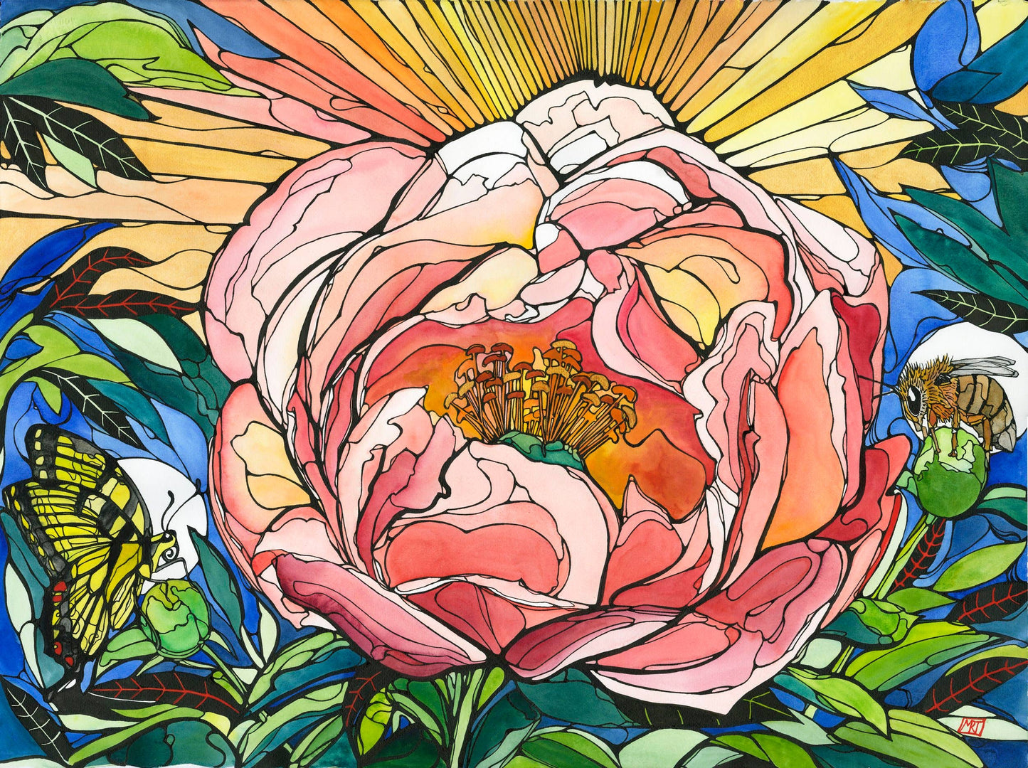 Glorious Flower Card