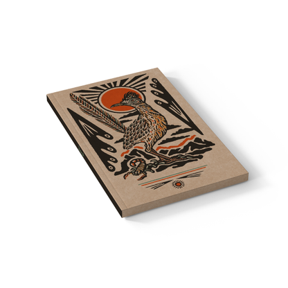Roadrunner Out West Layflat Notebook