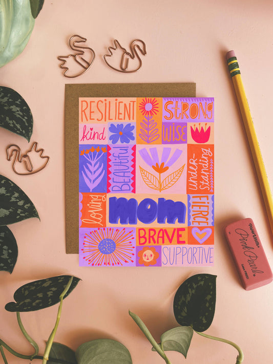 Mother's Day Patchwork Card