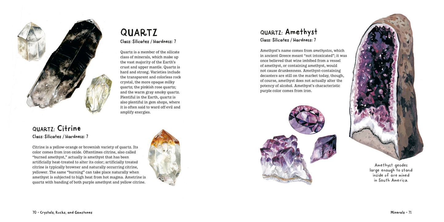 Crystals, Rocks, and Gemstones Book