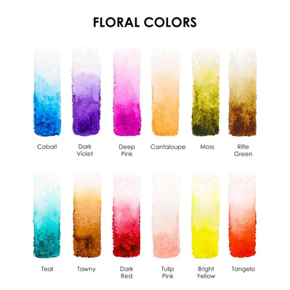 Floral Pocket Watercolor Set