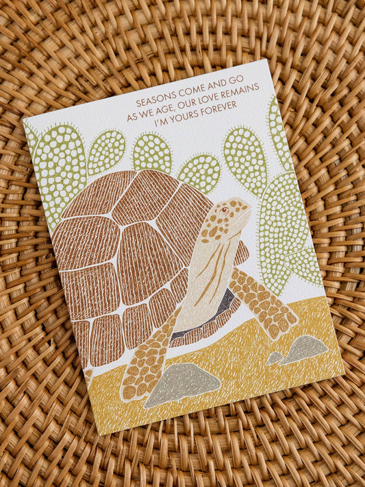 Our Love Remains Anniversary Card