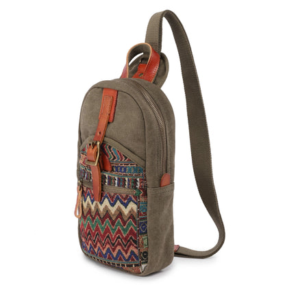 Four Seasons Sling Bag in Olive