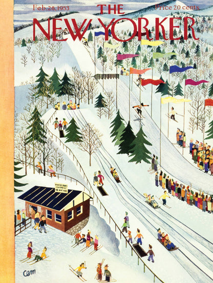 Sledding and Skiing 1000 Piece Puzzle