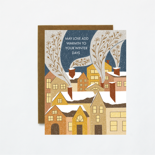 Winter Days Solstice Card