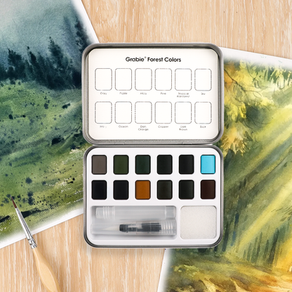 Forest Pocket Watercolor Set