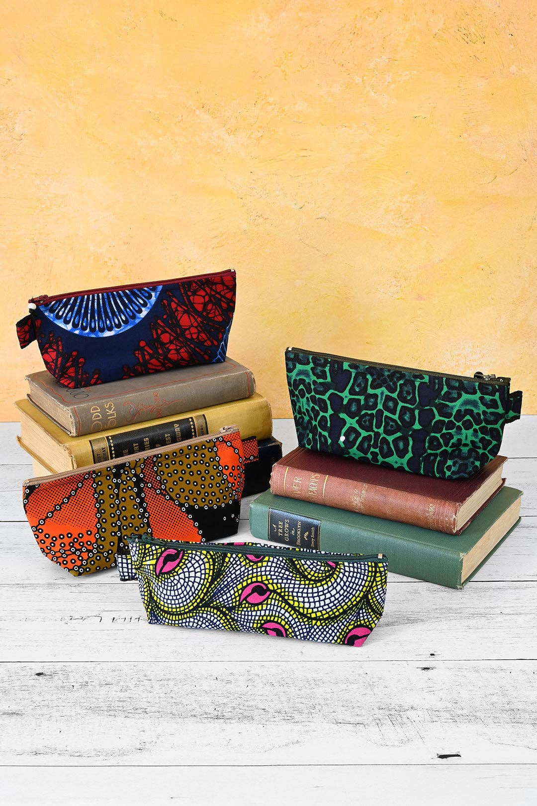 Assorted African Print Zipper Pouch