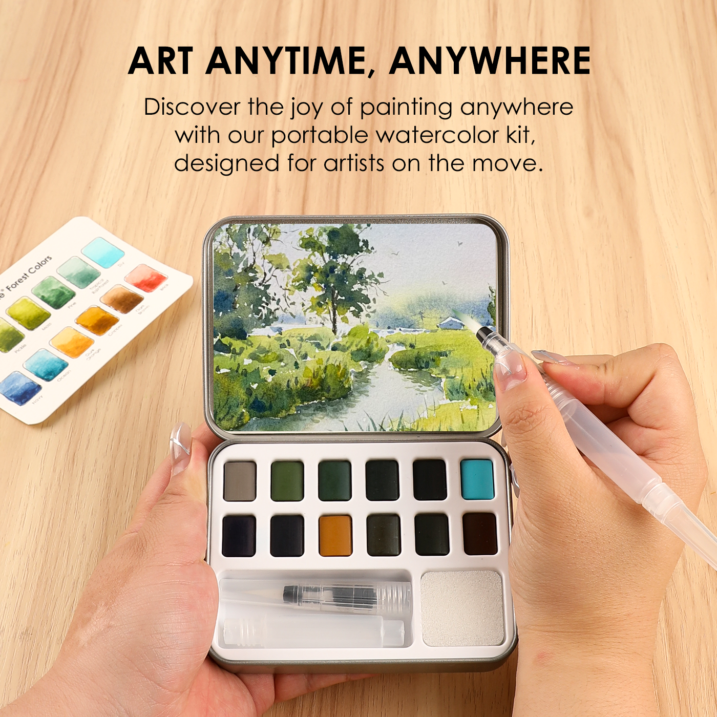 Forest Pocket Watercolor Set
