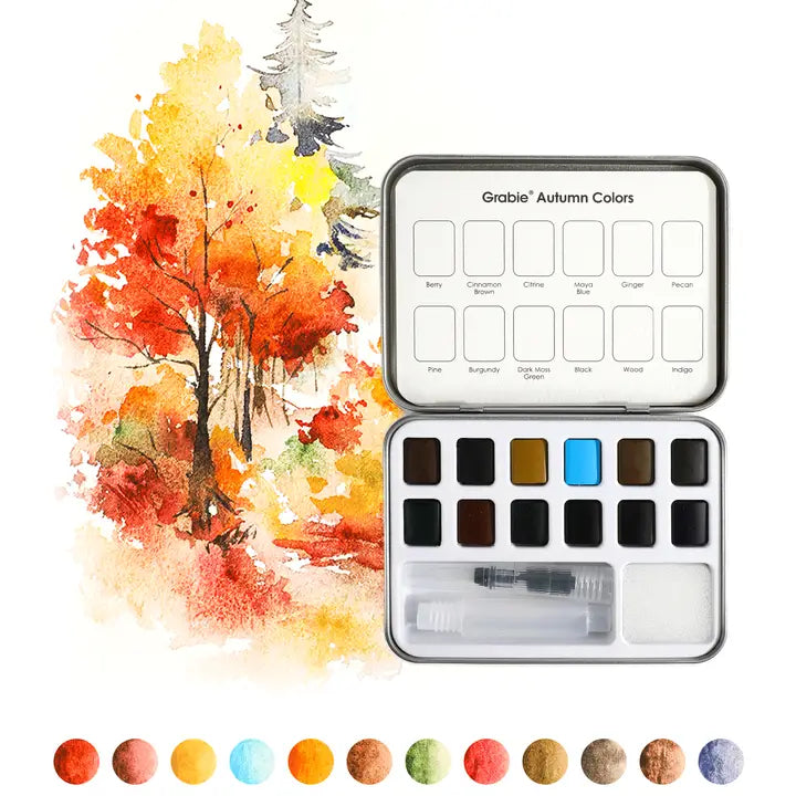 Autumn Pocket Watercolor Set