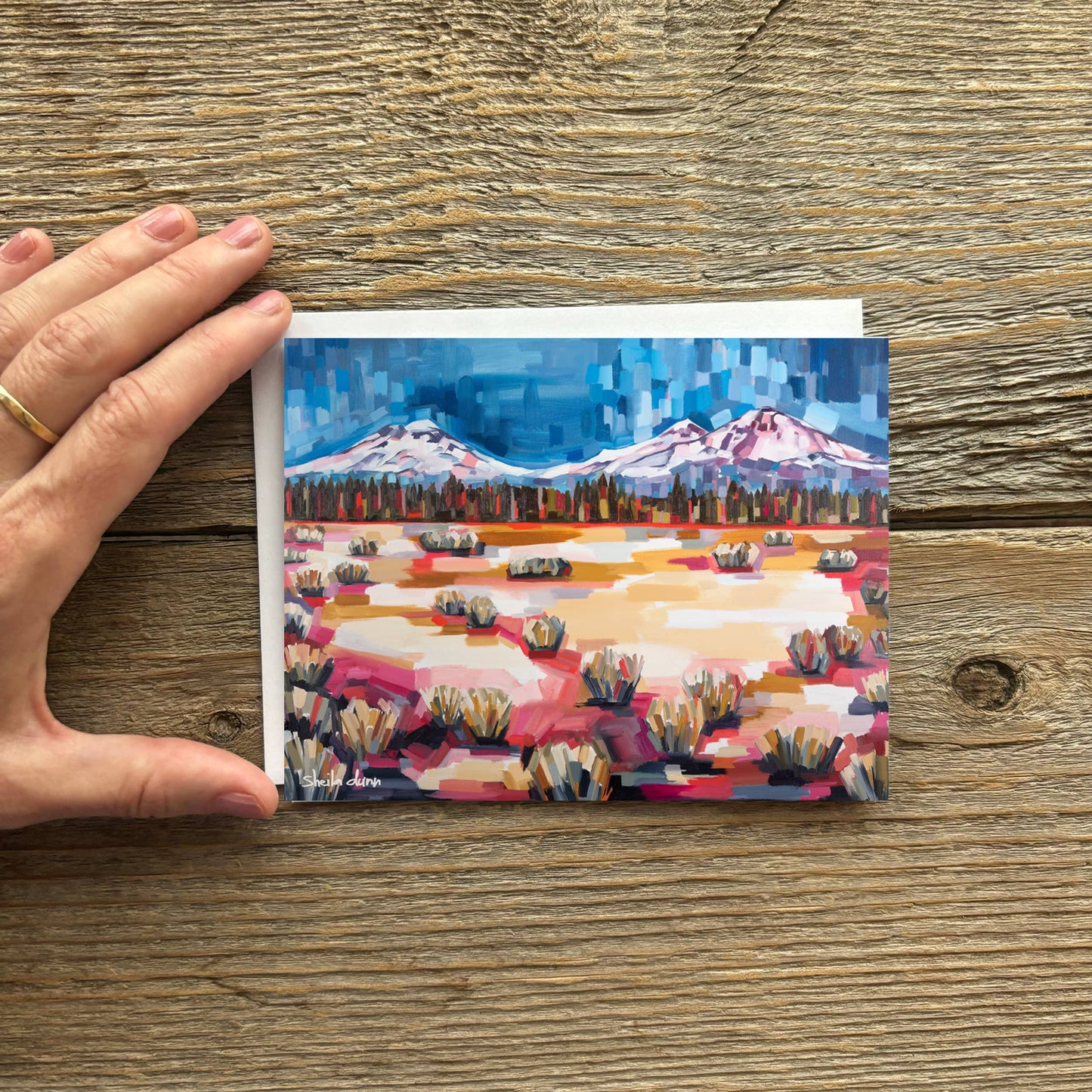 Three Sisters Card