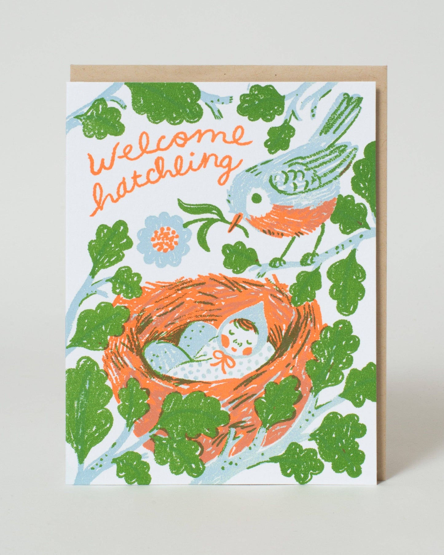 Welcome Hatchling Baby Card