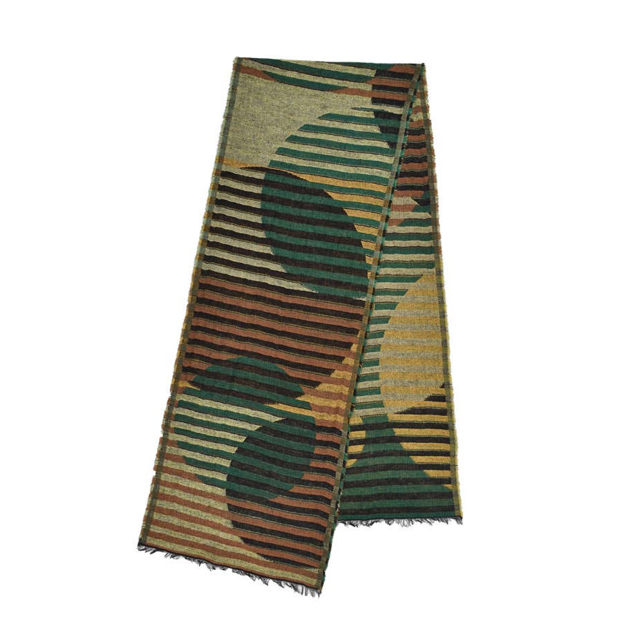 Enya Narrow Scarf in Olive