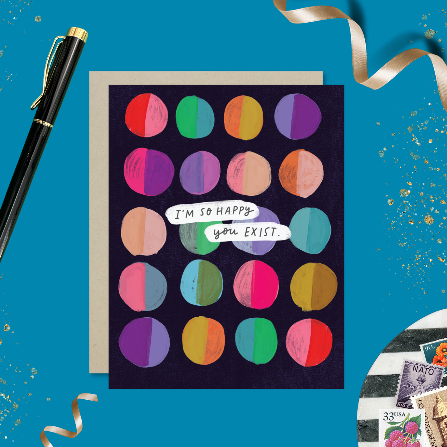 Happy You Exist Birthday Card