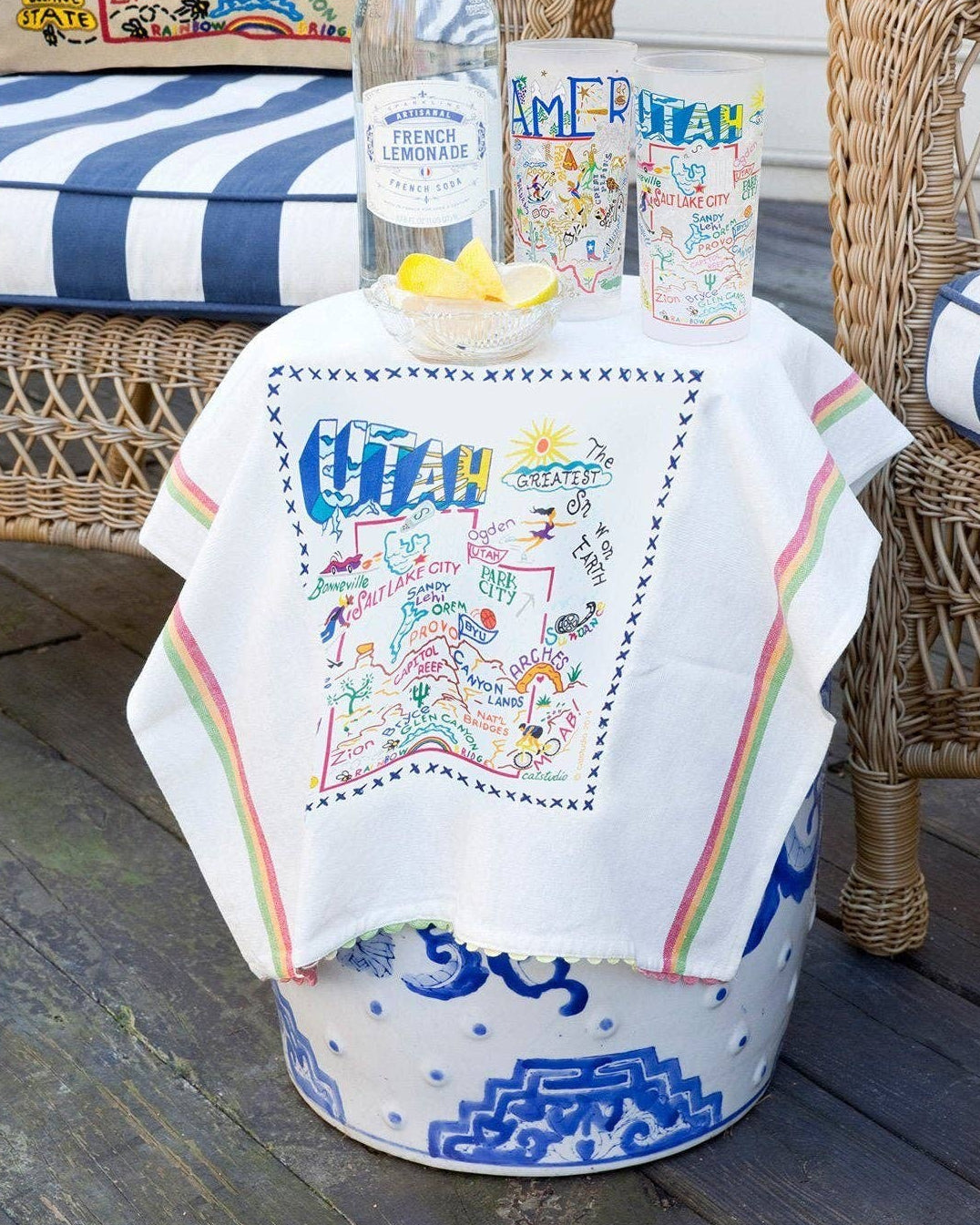 Utah Dish Towel