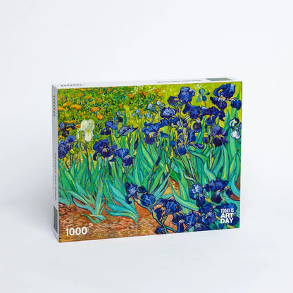 Van Gogh "Irises" 1000 Piece Puzzle