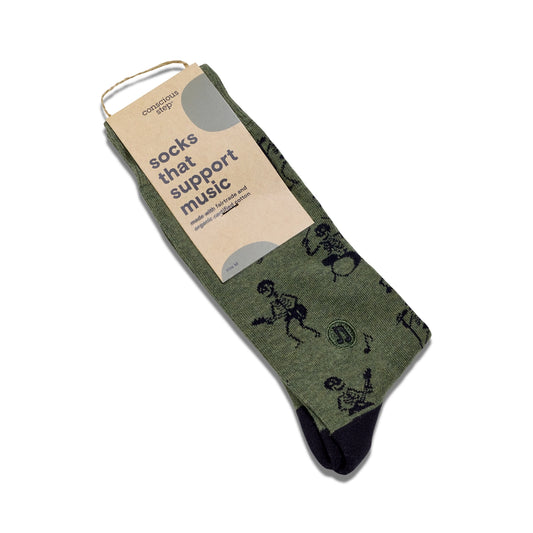 Socks that Support Music | Skeletons
