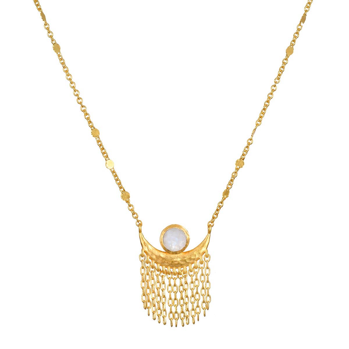 Cascade of Starlight Moonstone Necklace | Satya