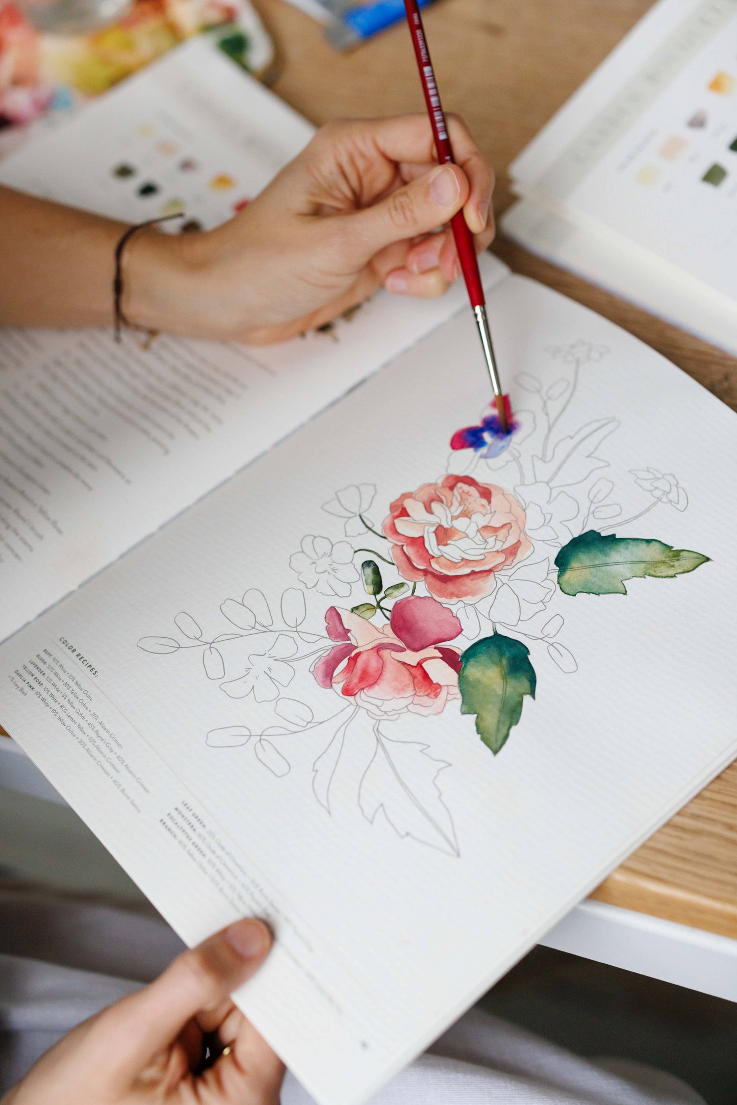 Botanical Watercolor Workbook