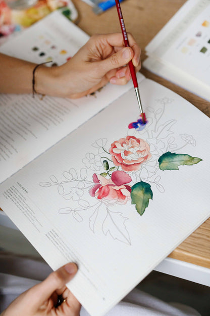 Botanical Watercolor Workbook