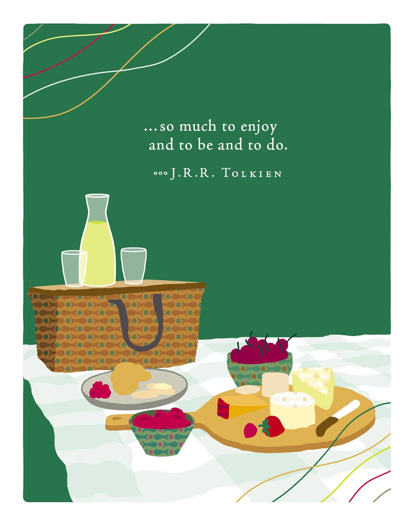 So Much to Enjoy Birthday Card