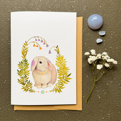 Bunny Bloom Card
