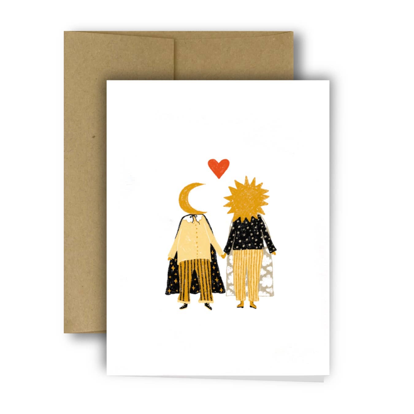 Sun & Moon Person Card
