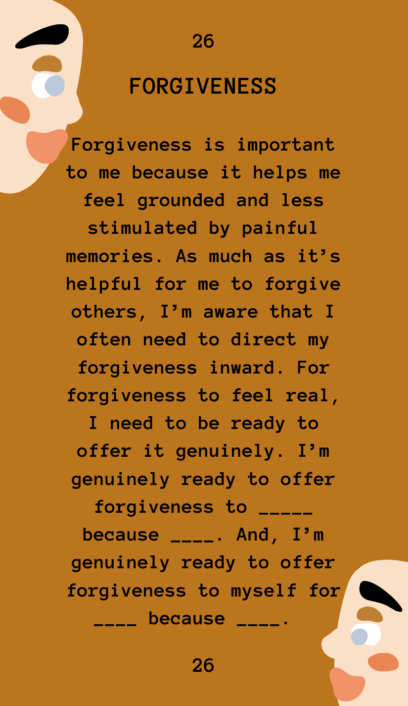 Dear Self Affirmation Card Deck