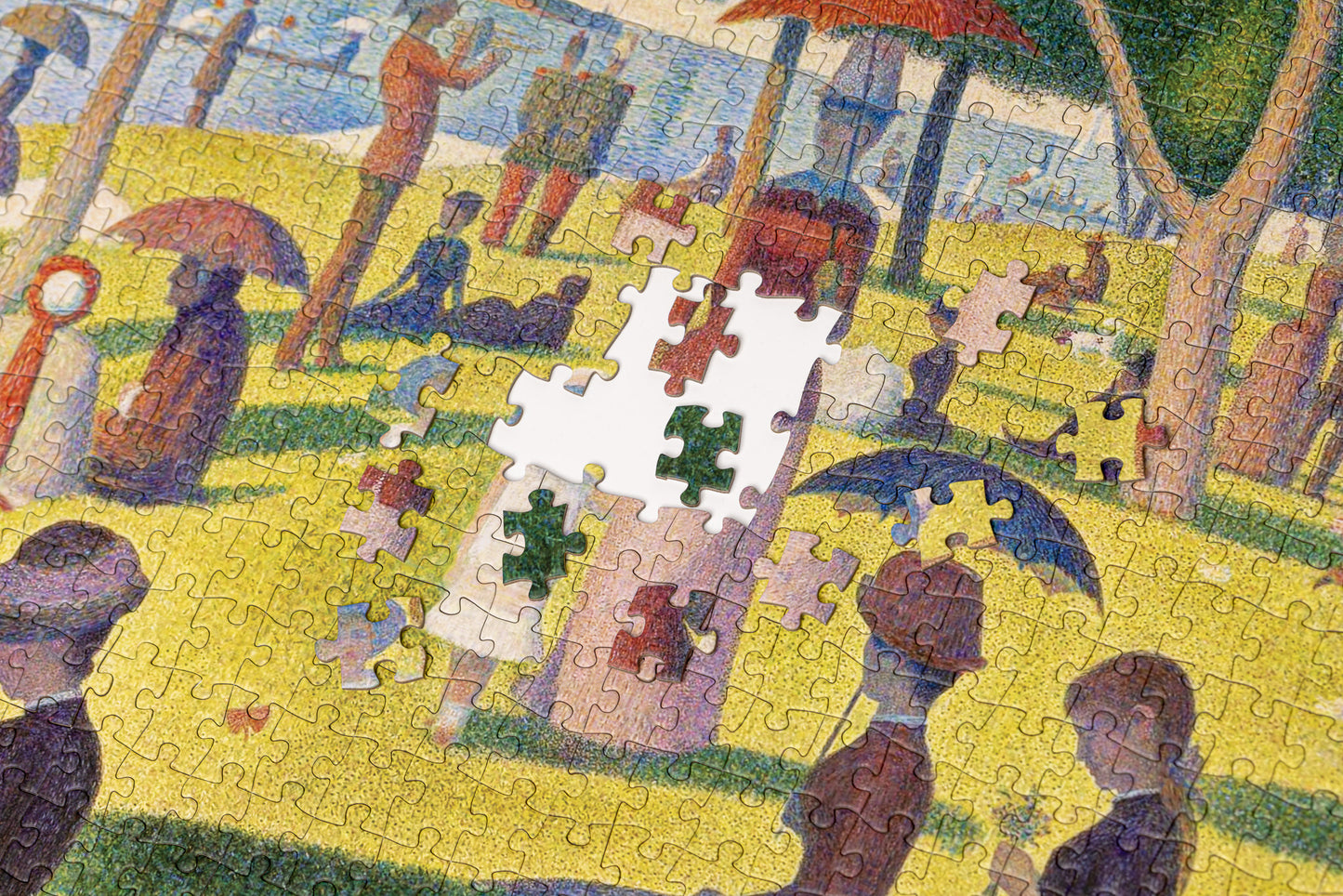 Georges Seurat "Sunday Afternoon" 1000 Piece Puzzle