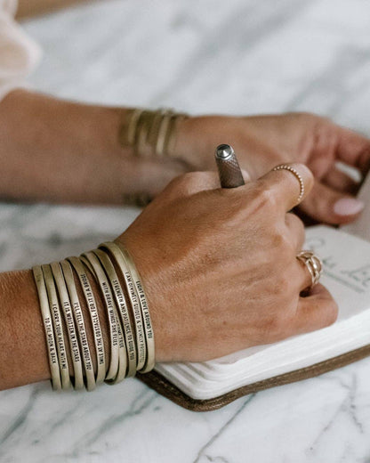 Stay True Sterling Silver Cuff
