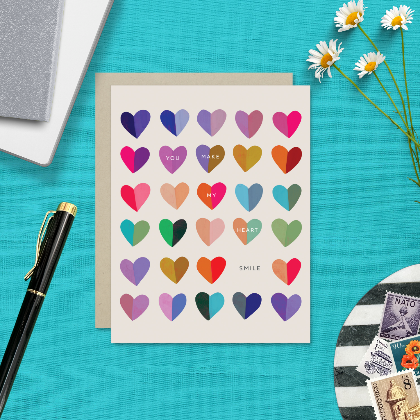 Heart Smile Love Card