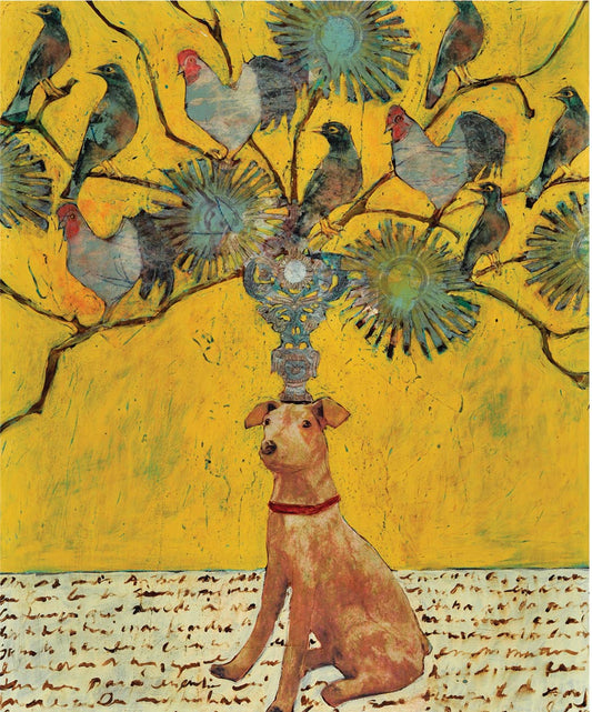 Chicken Tree Greeting Card