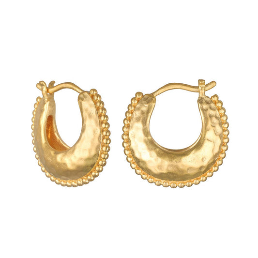 Dot Chubby Hoop Earrings | Satya