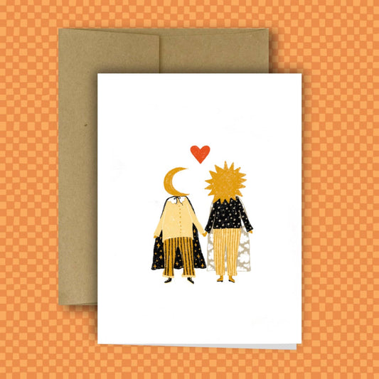 Sun & Moon Person Card