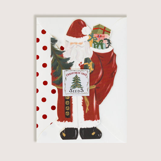 Santa Clause Christmas Card