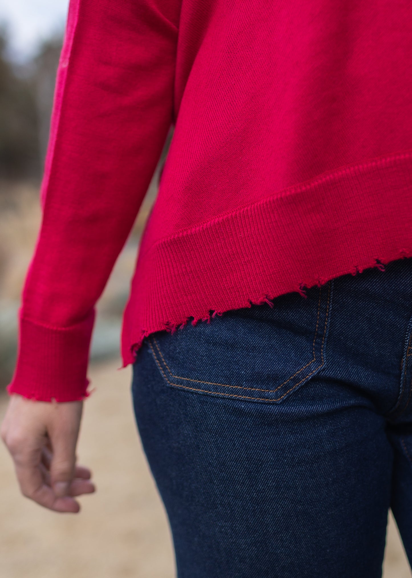 Lawson Sweater in Holly Berry | Kerisma