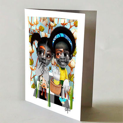 Secret's Garden Greeting Card