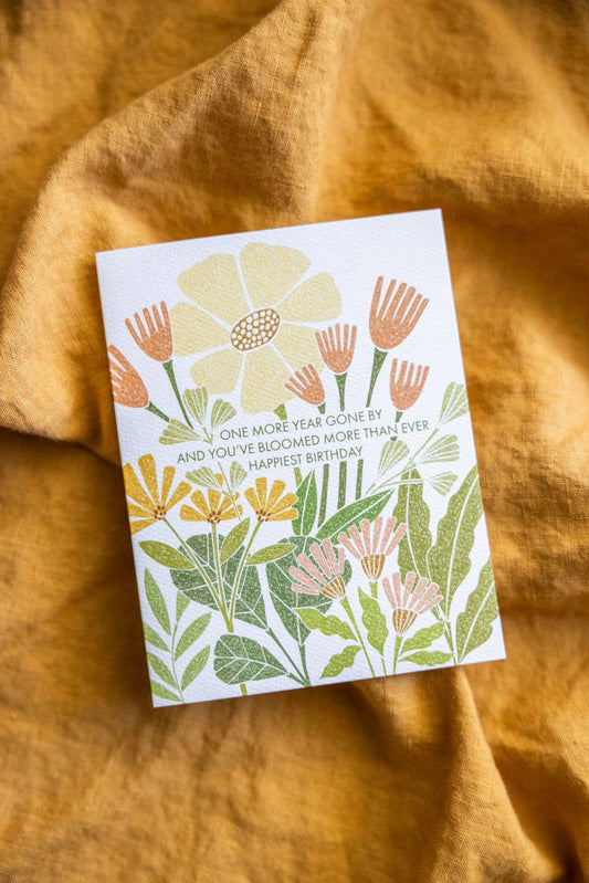 You've Bloomed Birthday Card