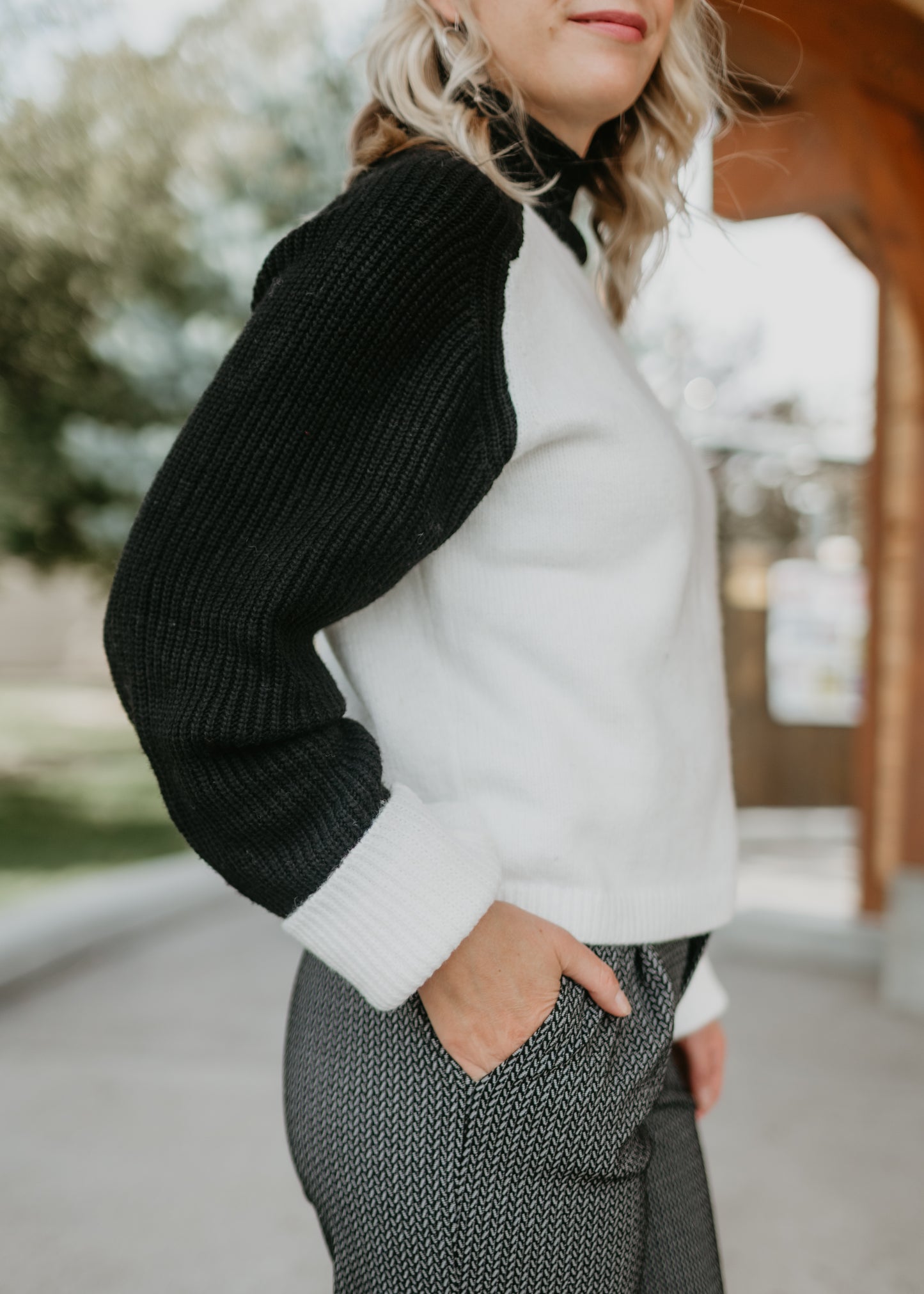 Downtown Sweater in Chalk | Sanctuary