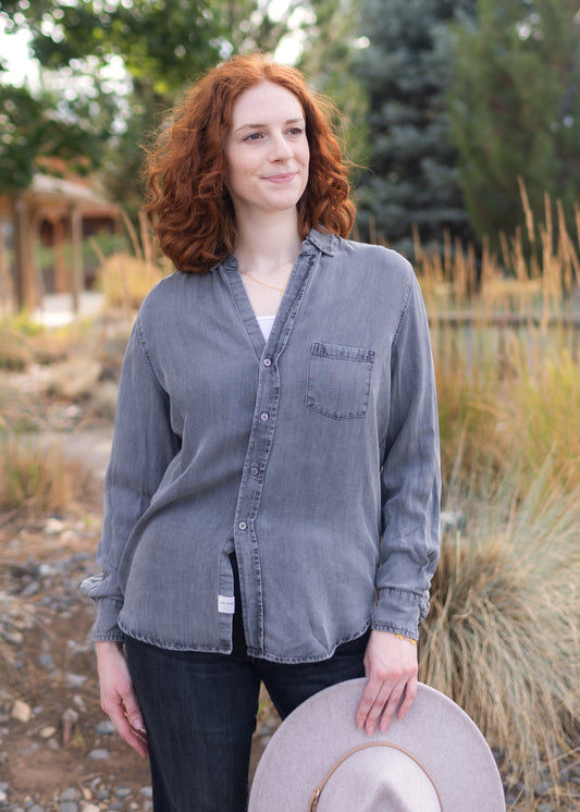 Galina Shirt in Ash | Dear John