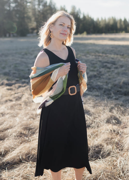Penny Dress in Black | Salaam