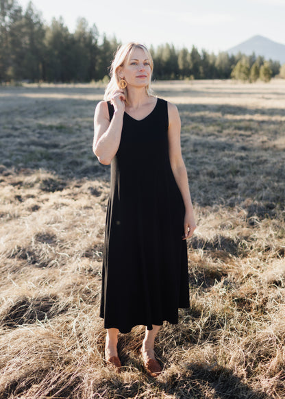 Penny Dress in Black | Salaam