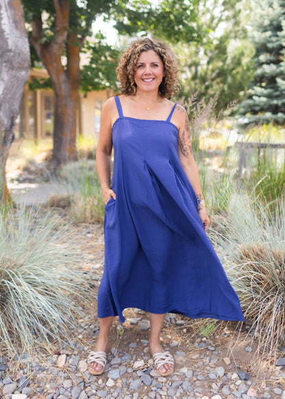 Parachute Flowy Dress in Admiralty | Cut•Loose
