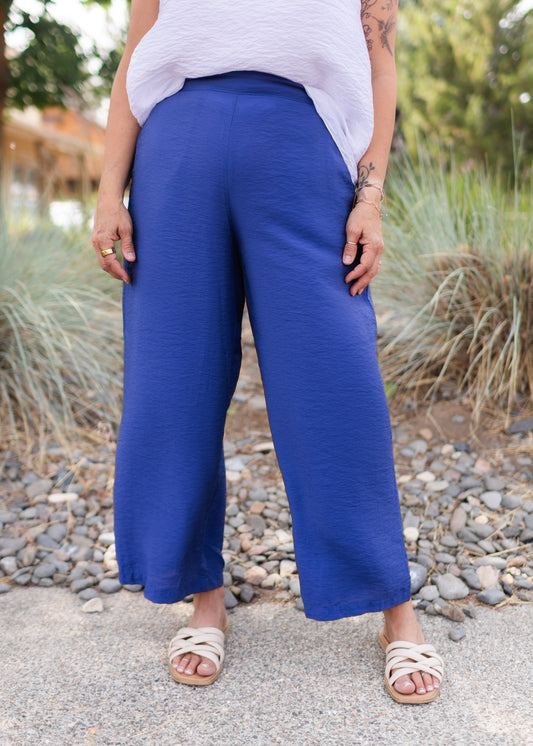 Parachute Wide Leg Crop in Admiralty | Cut•Loose