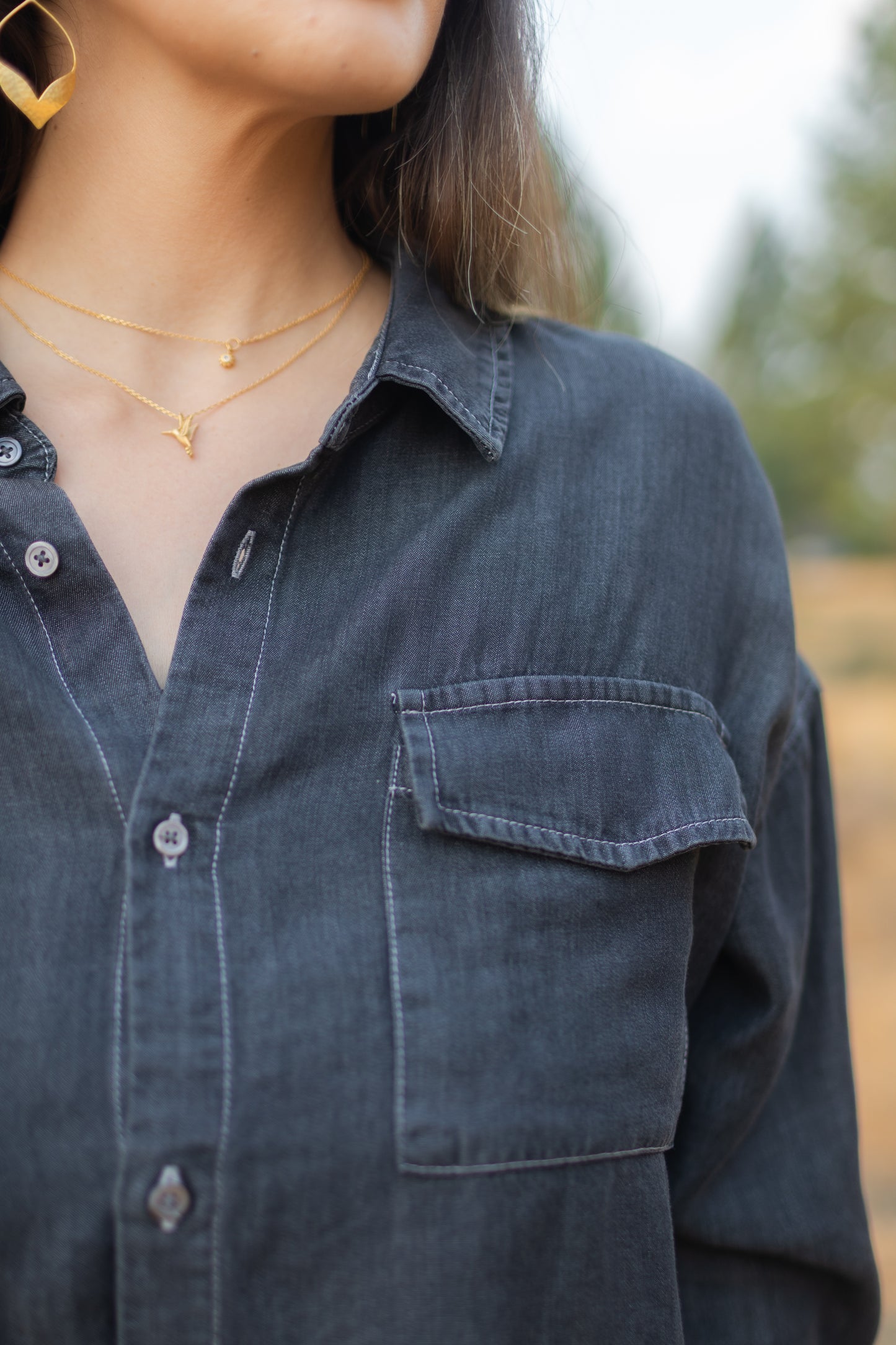 Adrianna Shirt in Ash | Dear John