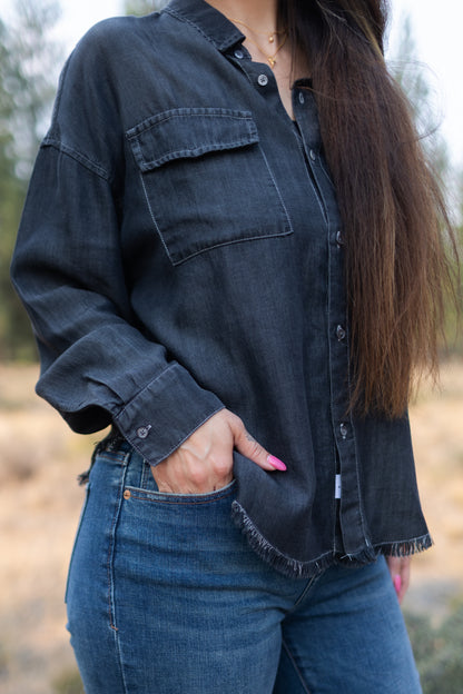 Adrianna Shirt in Ash | Dear John